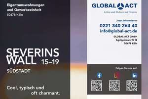 Südstadt-Highlight! Attraktive Eigentumswohnung mit Balkon und Aufzug in begehrter Lage! WE 12 – Severinswall 15-19, 50678 Altstadt/Süd, Köln – Vorschaubild 17
