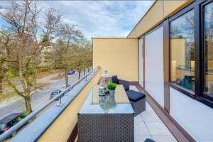 Möbliert: Modernes, helles Apartment zur Miete in Solln  – Die vollständige Adresse der Immobilie erhältst du vom Anbieter., 81479 Solln, München – Vorschaubild 9