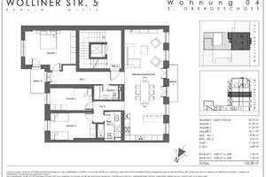 Elegant and Spacious 4-Room Family Apartment with Two Balconies and Two Bathrooms – 10435 Mitte (Ortsteil), Berlin – Vorschaubild 26