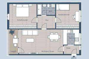 Vermietete 3-Zimmerwohnung in toller Wohnlage nahe der Karl-Heine-Straße – Die vollständige Adresse der Immobilie erhältst du vom Anbieter., 4177 Lindenau, Leipzig – Vorschaubild 11