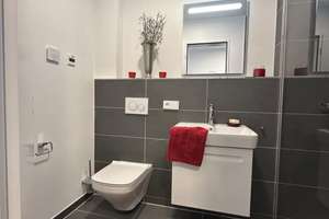 Moderne Neubauwohnung Voll möbliertes 1-Zimmer-Apartment mit Balkon in Darmstadt – Die vollständige Adresse der Immobilie erhältst du vom Anbieter., 64295 Darmstadt-West, Darmstadt – Vorschaubild 7