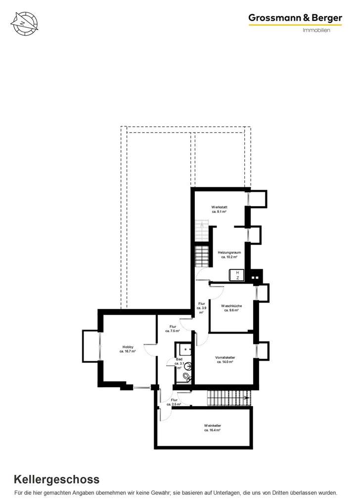 Grundriss UG