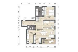Großzügige 4-Zimmer-Wohnung mit Balkon – komfortables Wohnen für die ganze Familie – Die vollständige Adresse der Immobilie erhältst du vom Anbieter., 90475 Altenfurt, Moorenbrunn, Nürnberg – Vorschaubild 7