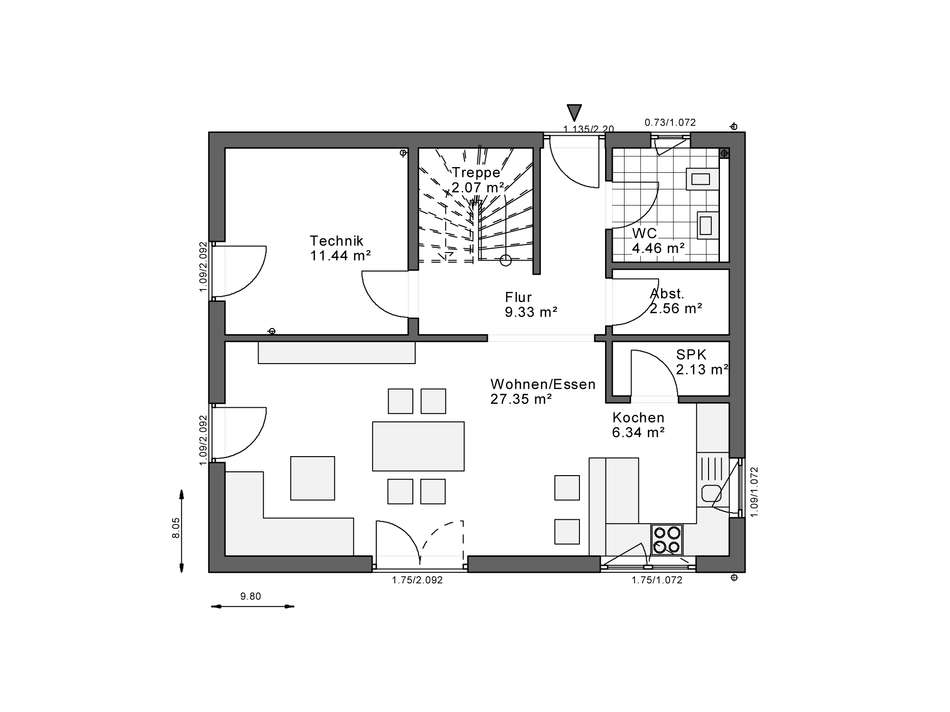 Grundriss EG