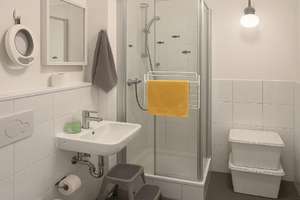 Altbaucharme direkt am Volksgarten | 2-Zimmer-Wohnung (inkl. neuer Küche) – Emmastrasse 1, 40227 Oberbilk, Düsseldorf – Vorschaubild 4