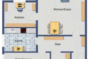 Wertstabile Altstadtlage! Vermietete 3-Zi.-ETW mit TG-Duplexparker! – Die vollständige Adresse der Immobilie erhältst du vom Anbieter., 90403 Altstadt, St. Sebald, Nürnberg – Vorschaubild 6
