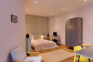 Studio Apartment in Friedrichshain – Quiet Courtyard · No Commission · Ready to Move In – Die vollständige Adresse der Immobilie erhältst du vom Anbieter., 10247 Friedrichshain, Berlin – Vorschaubild 2