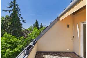 Lichtdurchflutetes Penthouse-Feeling mit Südterrasse - moderne 3-Zimmer-Wohnung mit Blick ins Grüne – Die vollständige Adresse der Immobilie erhältst du vom Anbieter., 81249 Lochhausen, München – Vorschaubild 8