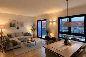 Großzügige 2-Zimmer-Wohnung – Erstbezug mit neuer Einbauküche