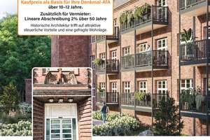 Wohnen im Denkmal ALTE POST Buer mit hohem Steuervorteil- 42 Eigentumswohnungen 32- 78 m²