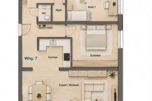 ~~ ENERGIEEFFIZIENTE WOHNUNG IM SOUTERRAIN MIT TERRASSE UND STELLPLATZ IN TOP WOHNLAGE ~~ – Palmbacher Straße 12, 76228 Stupferich, Karlsruhe – Vorschaubild 18