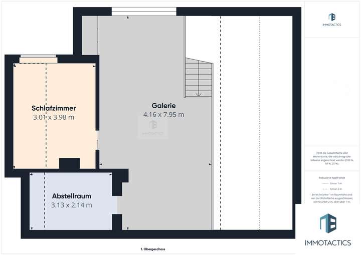 Grundriss H43 DG Maisonette (2