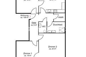 Sonnige Altbauperle in exklusiver Stadtvilla! – Die vollständige Adresse der Immobilie erhältst du vom Anbieter., 20148 Rotherbaum, Hamburg – Vorschaubild 9