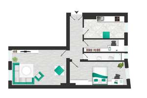 Schöne 2-Zimmer-Wohnung im Herzen von Moabit, Eigennedarf ab 2029 möglich – Beusselstrasse 8a, 10553 Moabit, Berlin – Vorschaubild 4
