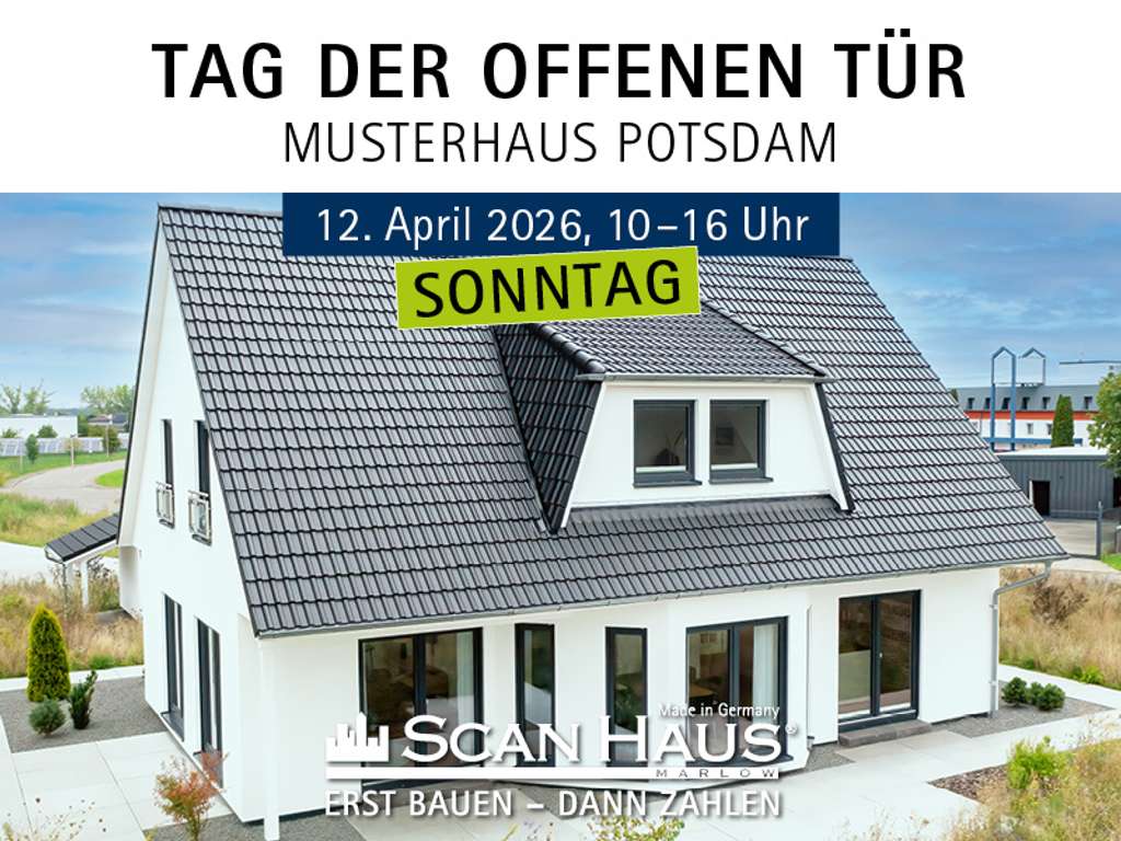 Immobilie in Nuthetal - TAG DER OFFENEN TÜR am Sonntag, 12.04. in Potsdam von 10:00 bis 16:00 Uhr - Bild 0