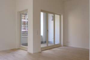Modern saniertes 1-Zimmerapartment (2019) mit Loggia und Stellplatz in den Bleichertwerken! – Wilhelm-Sammet-Straße 93, 4157 Gohlis-Mitte, Leipzig – Vorschaubild 6