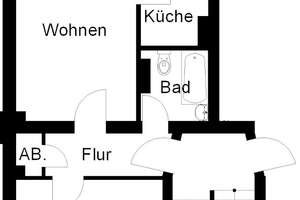gemütliche 2 - Zimmer Wohnung in Langerfeld – Clausewitzstr. 57, 42389 Langerfeld-Beyenburg, Wuppertal – Vorschaubild 2