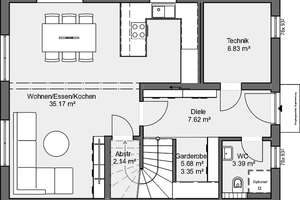 Schlüsselfertiges Einfamilienhaus (Neubau) mit Südausrichtung in absolut ruhiger Lage in Peiting – Die vollständige Adresse der Immobilie erhältst du vom Anbieter., 86971 Peiting – Vorschaubild 10