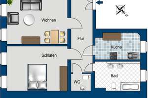 Frisch sanierte 2-Zimmer-Wohnung sucht Mieter – Michael-Kazmierczak-Str. 33, 4157 Gohlis-Mitte, Leipzig – Vorschaubild 7