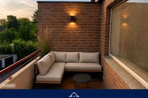 Renovierte, lichtdurchflutete 3-Zimmer-Wohnung mit sonniger Südwest-Terrasse