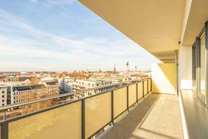 Sonnenbalkon mit Stadtblick – Ihr neues 3-Zimmer-Zuhause am Neuen Park – Dösner Weg 6, 4103 Zentrum-Südost, Leipzig – Vorschaubild 6