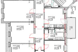 Wunderschöne 4-Zi.-Wohnung mit Balkon und Kaminofen – 6114 Giebichenstein, Halle (Saale) – Vorschaubild 6