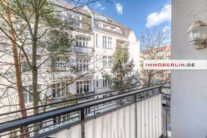 IMMOBERLIN.DE - Charaktervolle Stuck-Altbauwohnung mit Westloggia in Harmonielage – Die vollständige Adresse der Immobilie erhältst du vom Anbieter., 12163 Steglitz, Berlin – Vorschaubild 4