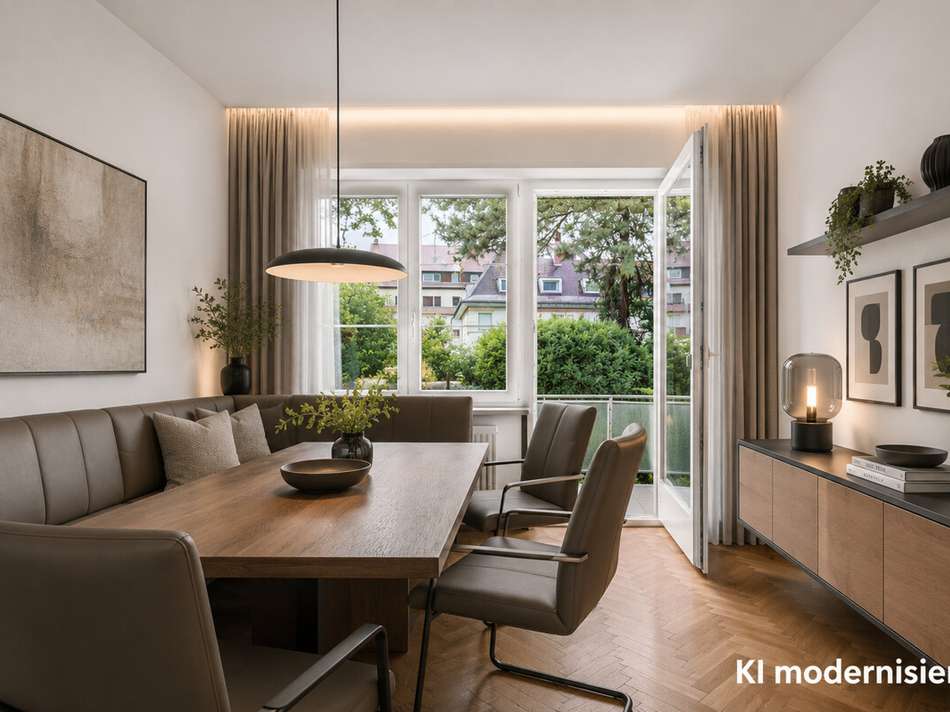 EG Esszimmer KI modernisiert