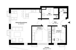 *** NEU - Kopperboog.de FERTIGGESTELLTE 3-Zi.-WOHNUNG MIT GR. BALKON, FAHRSTUHL + TG *** – Harksheider Strasse 12, 22399 Poppenbüttel, Hamburg – Vorschaubild 11