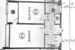 Helle freundliche 2- Zimmerwohnung mit Loggia und sehr schönem Ausblick, in Bemerode