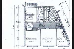 Helle 3 Zimmer Altbauwohnung mit Balkon in der historischen Würzburger Innenstadt – Plattnerstraße 9, 97070 Altstadt, Würzburg – Vorschaubild 9
