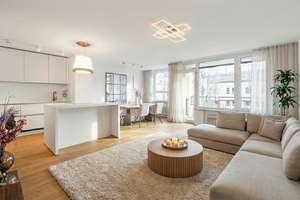 👉 Zwei Welten, eine 3,5 Zi Whg in Au-Haidhausen – Sonne Urbanität Südseite | | Ruhe Natur Nordseite