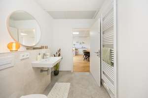 FERIEN-SPECIAL: 3-Zimmer-Wohnung mit zwei Bädern und Balkon – Lerchenstraße 75, 80995 Feldmoching, München – Vorschaubild 11