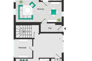 3 Häuser, 1 Grundstück:  448 m² Wohnfläche zum Selbst bewohnen bzw. Vermieten  in Nieder-Weisel – Die vollständige Adresse der Immobilie erhältst du vom Anbieter., 35510 Butzbach – Vorschaubild 32