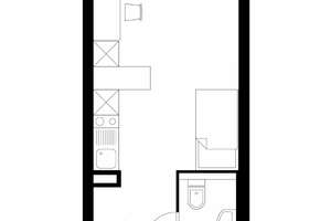 Neubau Kapitalanlage mit Top-Renditepotenzial: 1-Zimmer-Apartment – möbliert, modern in Augsburg! – Die vollständige Adresse der Immobilie erhältst du vom Anbieter., 86156 Kriegshaber, Augsburg – Vorschaubild 8