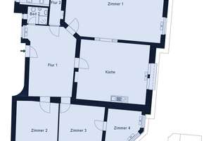 Klassische Altbauwohnung im Westend – Die vollständige Adresse der Immobilie erhältst du vom Anbieter., 14052 Westend, Berlin – Vorschaubild 8