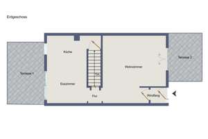 Raumwunder - stilvolles Reihenmittelhaus mit 3 Terrassen  – Die vollständige Adresse der Immobilie erhältst du vom Anbieter., 70567 Möhringen-Ost, Stuttgart – Vorschaubild 25