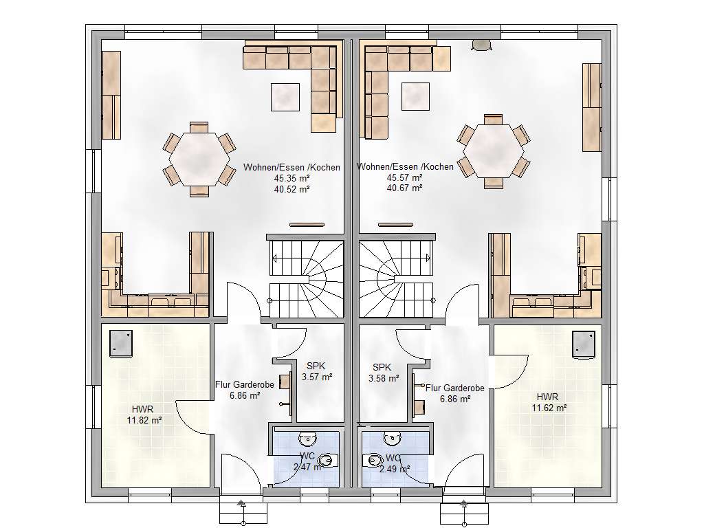 Immobilie in Osloß - **Großzügige Doppelhaushälfte in Osloss inkl. Grundstück** - Bild 2