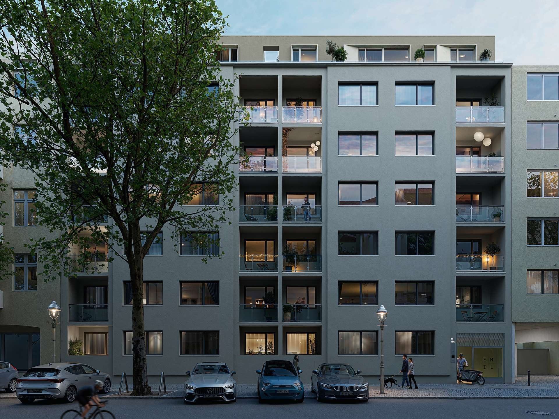 Attraktive 3-Zi.-Whg. in Bestlage, modernisiertes Haus, West-Loggia & optionales Sanierungspaket, Berlin – Bild 4