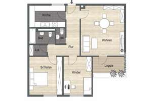 Die Lage macht´s ...
Vermietete 3 Zimmer- Wohnung mit Loggia ... – Die vollständige Adresse der Immobilie erhältst du vom Anbieter., 90766 Unterfarrnbach, Fürth – Vorschaubild 4