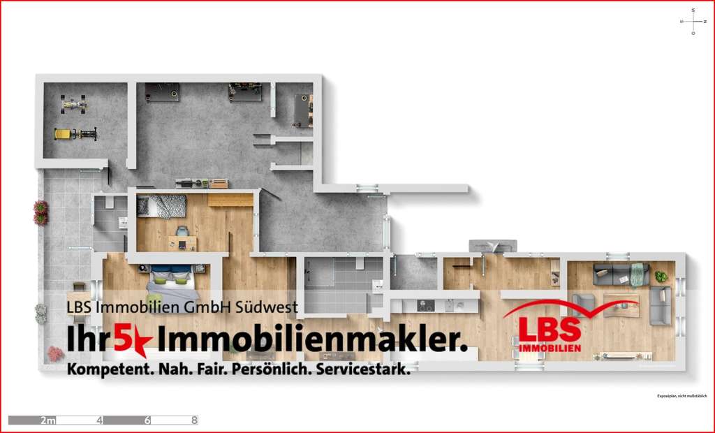 Immobilie in Edenkoben - #selbstbestimmtesWohnen 
#rollstuhlgerecht 
#mitFreisitz/Terrasse #ZukunftEigenheim #AusbauReserve - Bild 0