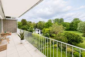 Blick auf die Rheinauen: 3-Zimmer-Wohnung mit Terrasse und TG-Stellplatz in Düsseldorf Kaiserswerth – Die vollständige Adresse der Immobilie erhältst du vom Anbieter., 40489 Kaiserswerth, Düsseldorf – Vorschaubild 7