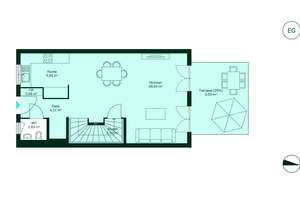 Reihenhaus mit Studio,  Außenstellpatz und eigenem Garten – Alte Jülicher Straße 109, 52353 Nord-Düren, Düren – Vorschaubild 10