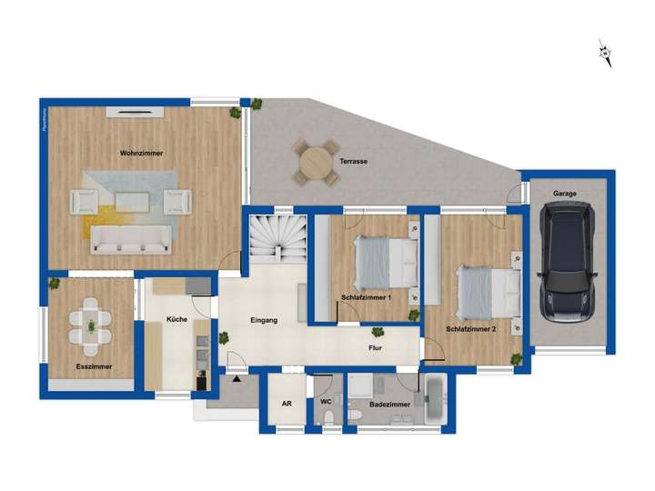 Grundriss Erdgeschoss