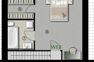 Helle 3-Zimmer-Wohnung in Düsseldorf-Wersten – 40591 Wersten, Düsseldorf – Vorschaubild 13