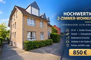 2-Zimmer-Wohnung Schlebusch Leverkusen Terrasse, Küche, Garage