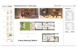 Maisonette mit eig. Eingang * Terrasse & Garten * 2 Bäder – Kohlenstraße 29, 4107 Zentrum-Südost, Leipzig – Vorschaubild 17