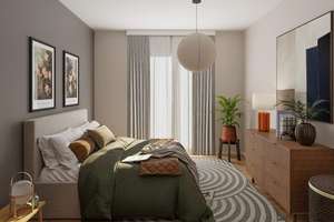 2-Zimmer-Wohnung mit Balkon in Südausrichtung – Lilli-Marx-Straße 24, 40597 Benrath, Düsseldorf – Vorschaubild 2