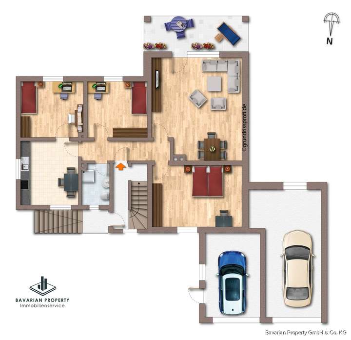 Grundriss Erdgeschoss (Gestalt