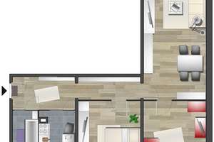 Lichterhellte 3-Zimmer-Wohnung mit Balkon – Arthur-Strobel-Str. 90, 9127 Gablenz, Chemnitz – Vorschaubild 5